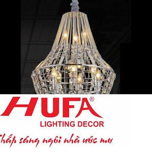 Đèn chùm Pha Lê Ø600*H880, E14*12, hạt pha lê K9