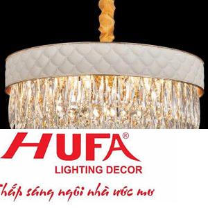 Đèn chùm pha lê Hufa Ø600*H300 + 350 - E14*12