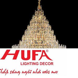 Đèn chùm pha lê Ø1200*H1600, 780 hạt pha lê K9