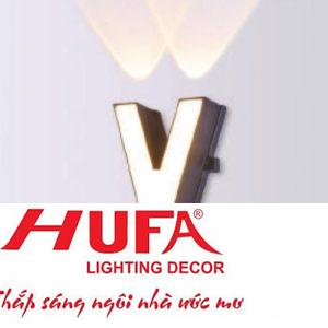 Đèn vách Led trang trí CHỮ V 10W - 3000k