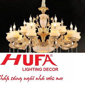 Đèn Chùm Nến Ø1000*H750+400, E14*15