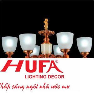 Đèn chùm nến Ø650*H400+400, E27*6-LED