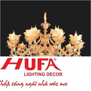 Đèn chùm nến Ø1000*H730+400, E14*15-LED 12W