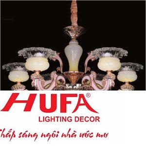 Đèn chùm nến Ø600*H640+400, E14*6-LED