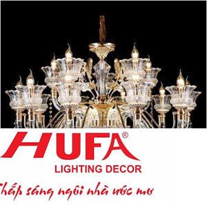 Đèn chùm nến Ø1000*H750+400, E14*15-LED, 3 chế độ ánh sáng