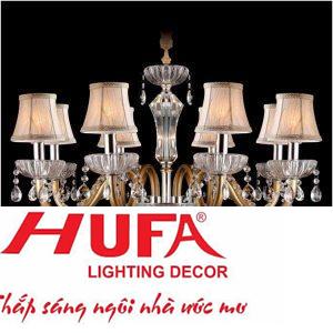 Đèn chùm nến Ø850*H600+400, E14*8