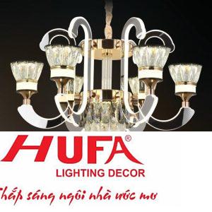Đèn chùm Ý Hufa Ø720*H460 - LED 100W, ánh sáng 3 chế độ