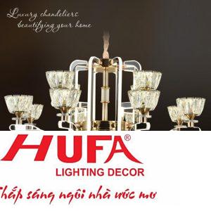 Đèn chùm Ý Hufa Ø930*H490 - LED 200W, ánh sáng 3 chế độ
