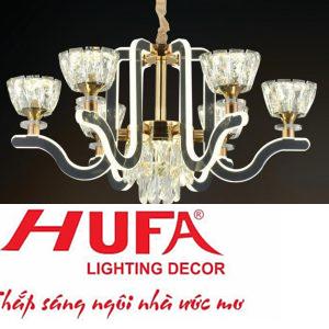 Đèn chùm Ý Hufa Ø690*H360 - LED 100W, ánh sáng 3 chế độ