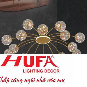Đèn chùm Ý Hufa Ø1030*H230 - LED 128W, ánh sáng vàng