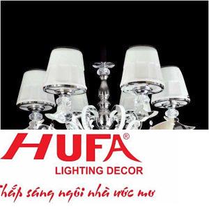 Đèn chùm Ý Ø600*H500+400, E14*6-LED 50W-6000K