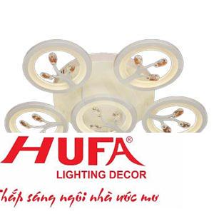 Đèn chùm Led Ý Ø590*H130, 3 chế độ ánh sáng