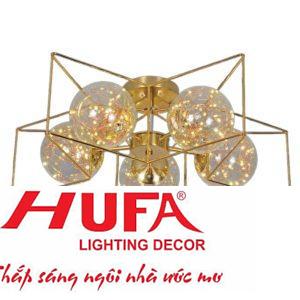 Đèn chùm Ý Hufa Ø550*H220 - LED 40W, ánh sáng vàng