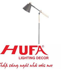 Đèn bàn Hufa Ø130*W600*H1500, E27*1, Vỏ màu đen, loại cao
