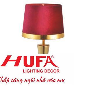 Đèn Bàn Ø300*H560, E27*1, chụp đỏ, có dimmer