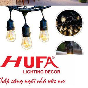 Đui thả chống nước E27 dài 5m 10 đui