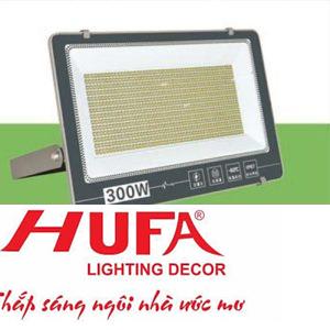 Đèn pha led 300W - L410*W40*H270, ánh sáng trắng, vàng