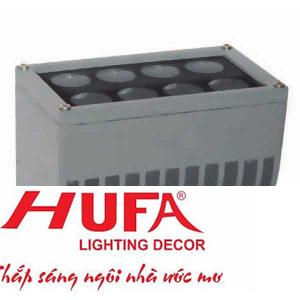 Đèn led gắn tường ngoài trời L155*W130*H90-16W, chiếu xa 15m, Ánh sáng vàng