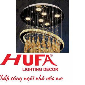 Đèn thả pha lê Ø480*H600 LED 30W, 39 hạt