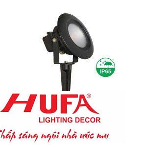 Đèn ghim cỏ LED COB 15W Ø145*W85*H340, Ánh sáng vàng