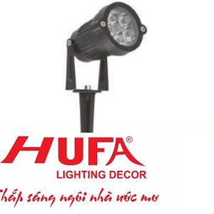 Đèn Led ghim cỏ Ø70 x H250, ánh sáng vàng, xanh
