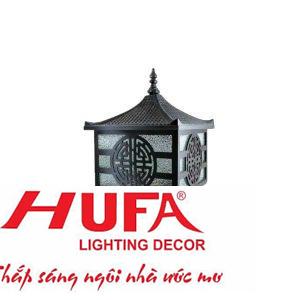 Đèn trụ cổng Vuông Hufa L300*W300*H350