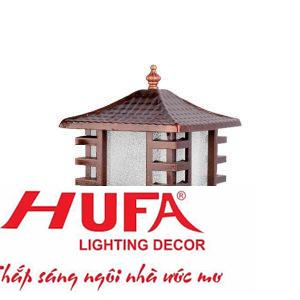 Đèn trụ cổng Vuông Hufa Ø250*H300