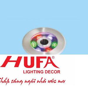Đèn Led âm nước đổi màu Hufa Ø170 x H76 12W