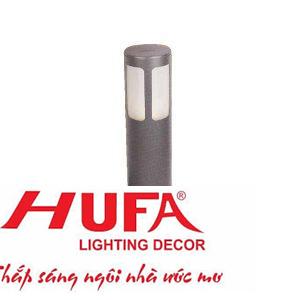 Đèn led trụ ngoài trời tròn Ø108*H800, đế Ø150, E27*1, vỏ màu xám