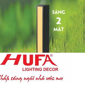 Đèn trụ ngoài trời Led 48W, Ánh Sáng Vàng