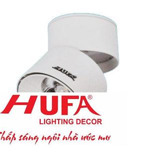 Đèn downlight ốp nổi led Ø75*H100-10W, vỏ màu trắng