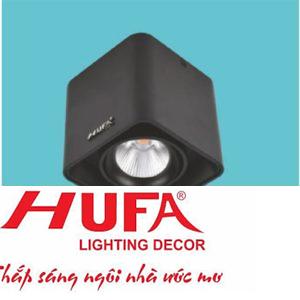 Đèn downlight ốp nổi led COB L105*W105*H100-10W, vỏ màu đen