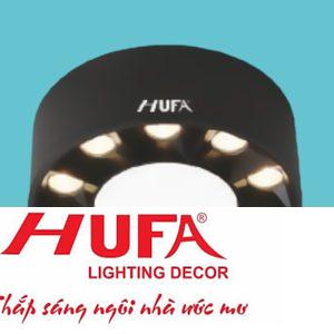 Đèn trụ ốp nổi Hufa Ø95*H59 9W+9W 2 chế độ