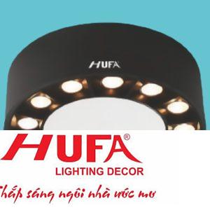 Đèn trụ ốp nổi Hufa Ø112*H60 12W+12W 2 chế độ
