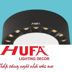 Đèn trụ ốp nổi Hufa Ø202*H70 20W+20W 2 chế độ