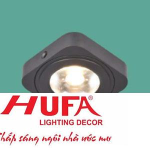 Đèn downlight ốp nổi led Ø70*H16-3W vỏ màu đen