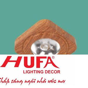 Đèn downlight ốp nổi led Ø70*H16-3W vỏ màu gỗ