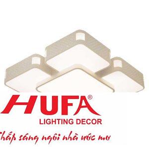 Đèn Mâm vuông Ø600*H150, Led 40W, 3 chế độ ánh sáng