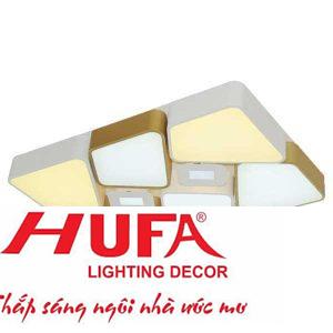 Đèn Mâm Chữ Nhật L920*W920*H80, Led 156W, 3 chế độ ánh sáng