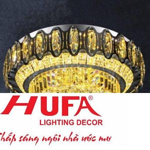 Đèn Mâm Led Ø600*H300, LED 160W+RGB