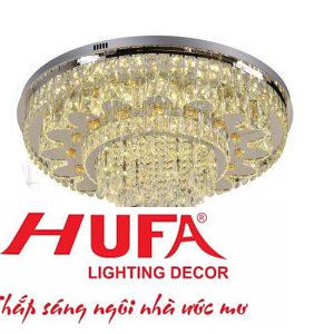 Đèn mâm led trang trí Hufa Ø800*H410 - LED 200W, ánh sáng 3 chế độ