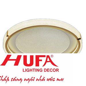 Đèn mâm led trang trí Hufa Ø600*H50 - LED 128W*2, ánh sáng 3 chế độ