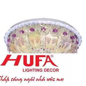 Đèn Mâm Led 85W-Viền Đủ Màu Ø600*H300, 3 chế độ ánh sáng