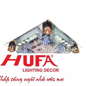 Đèn Mâm vuông Led RGB-Ø700*H250, 3 chế độ ánh sáng