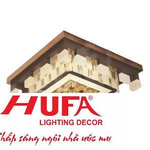 Đèn Mâm vuông Led Ø500*H130, 3 chế độ ánh sáng