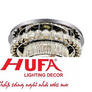 Đèn mâm led trang trí Hufa Ø500*H300 - LED 111W, ánh sáng 3 chế độ