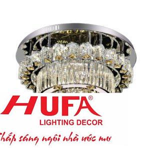 Đèn mâm led trang trí Hufa Ø600*H300 - LED 140W, ánh sáng 3 chế độ
