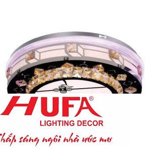 Đèn mâm led trang trí Hufa Ø500*H150 - LED 60W, ánh sáng 3 chế độ