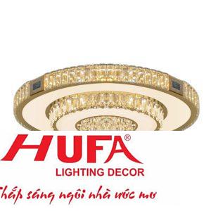 Đèn mâm led trang trí Hufa Ø800*H200 - LED 160W, ánh sáng 3 chế độ