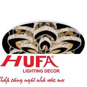 Đèn mâm led trang trí Hufa Ø600*H200 - LED 172W, ánh sáng 3 chế độ